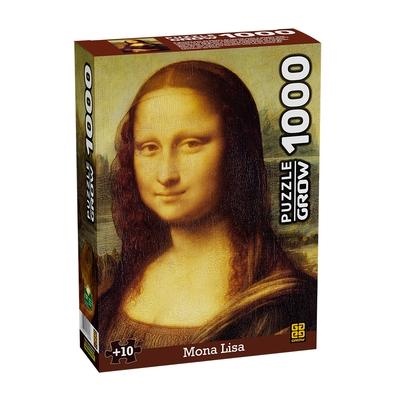Quebra Cabeça de 1000 Peças Monalisa - Grow 3089