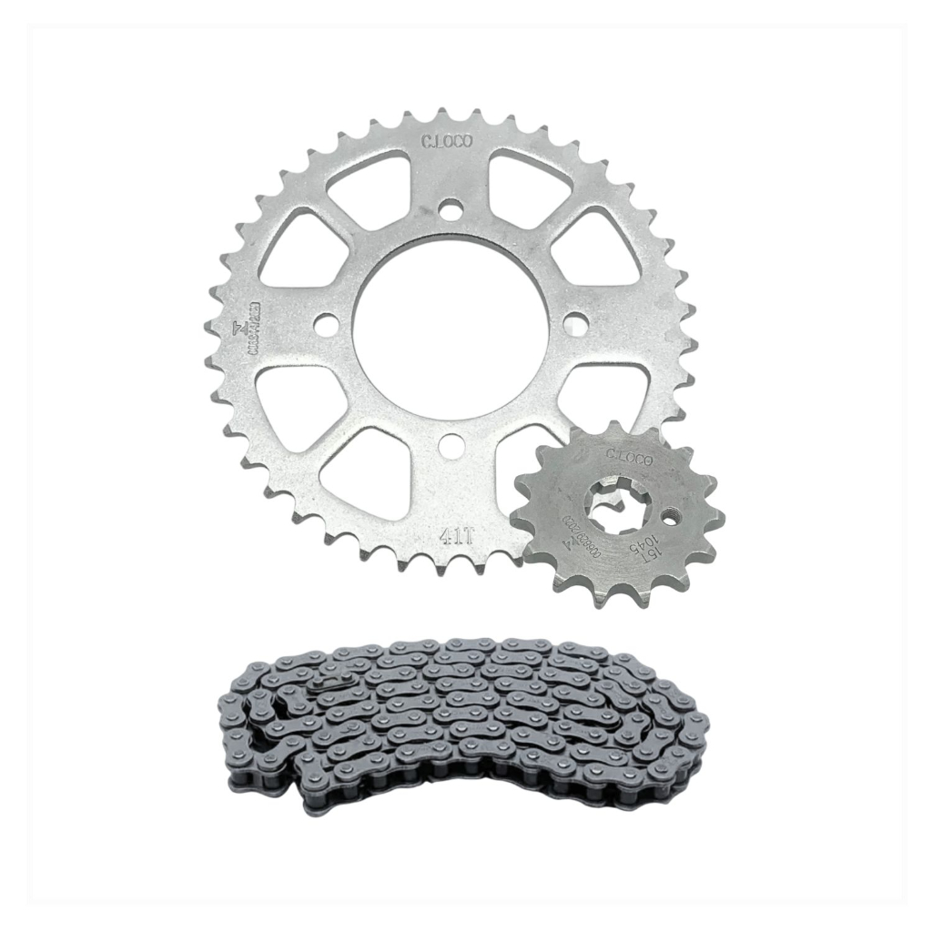 Kit Relacao Transmissao Yamaha Crypton 115 2011 Aco 1045