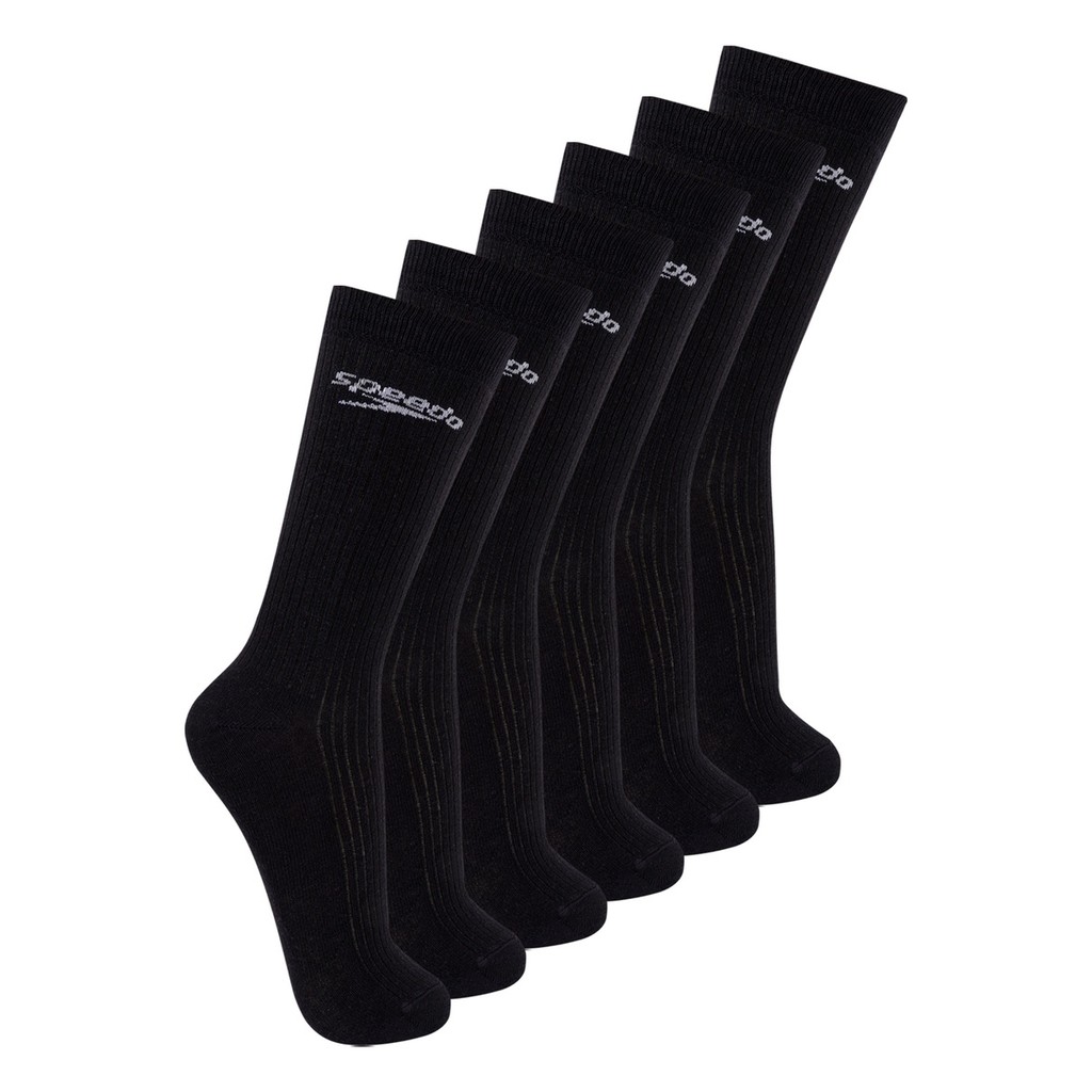 Kit com 6 Pares de Meias Esportiva Cano Longo Speedo 8027