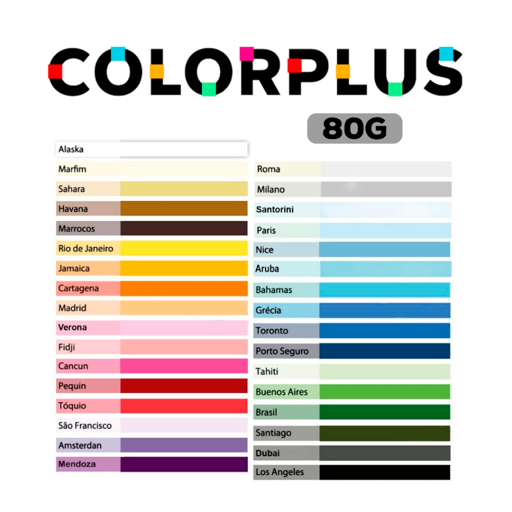 Color Plus 80g (9 Fls A4) Papel Colorido na Massa! Original Blendpaper p/ Impressos Origami Artesanato Papelaria Decorar