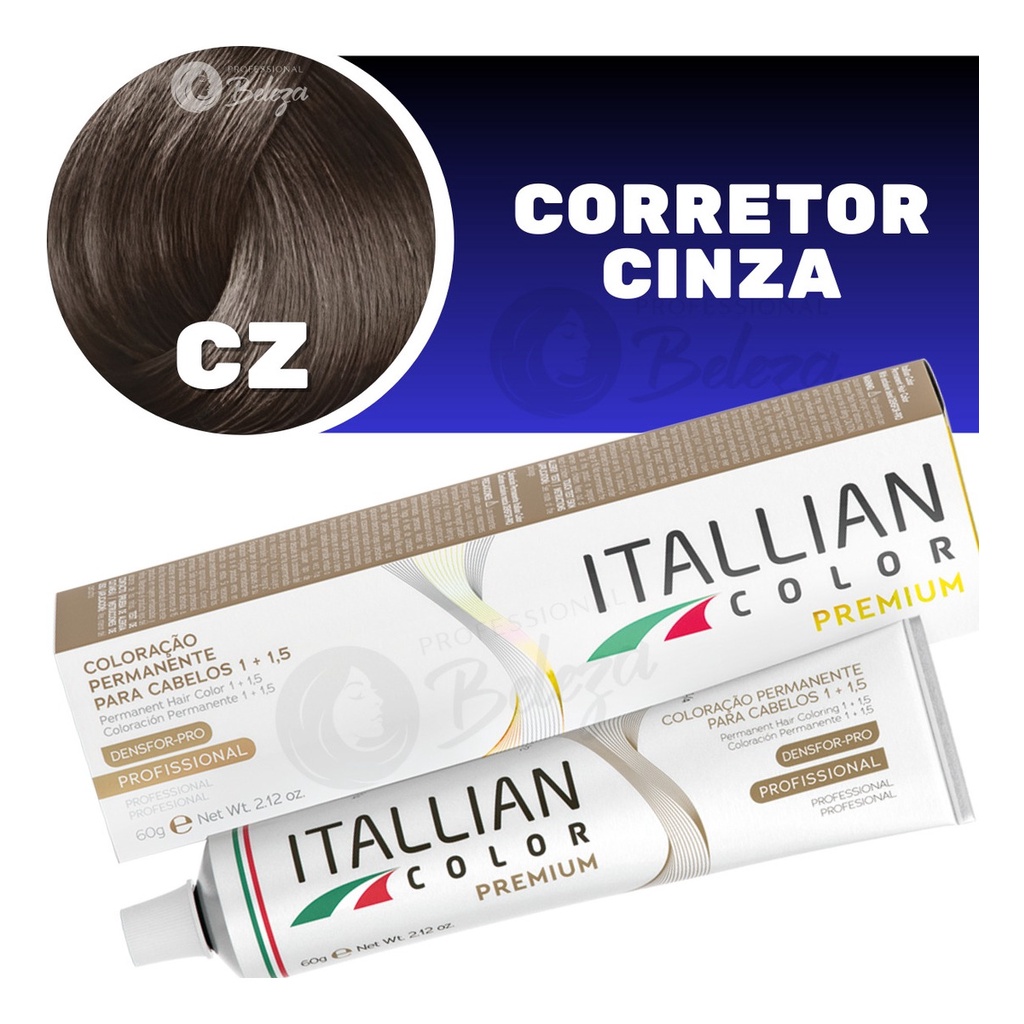 Corretor Cinza  Itallian Cz Color Professional Original 60g