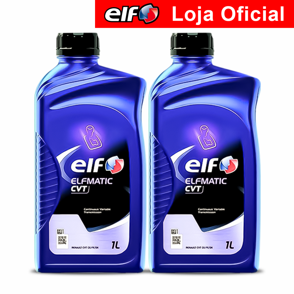 Kit 2x Óleo Transmissão Automática CVT Sintético Elfmatic