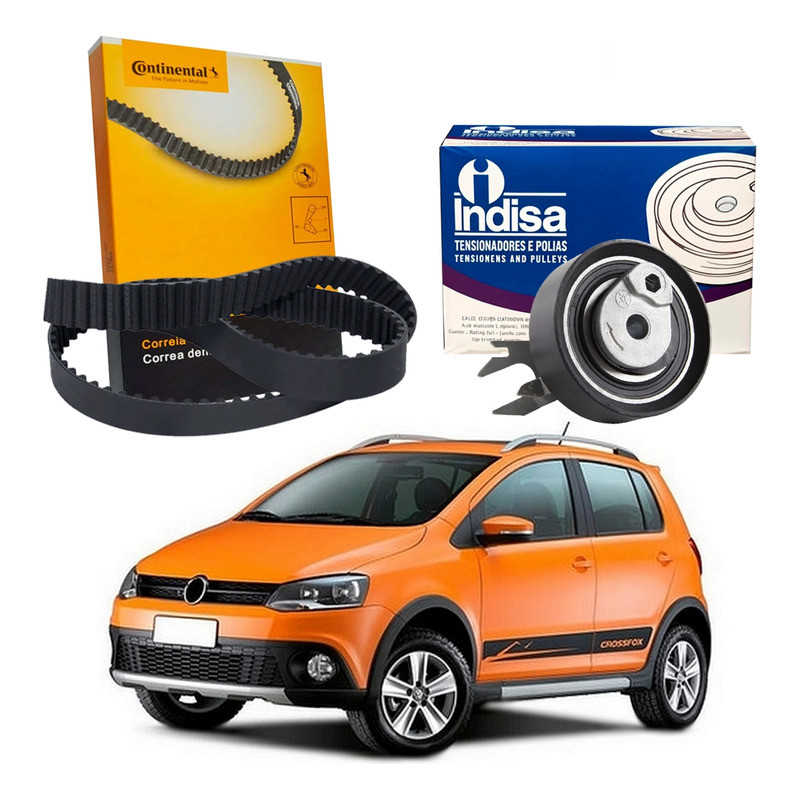 Kit Correia Dentada Tensor Crossfox 1.6 8v 2010 A 2014