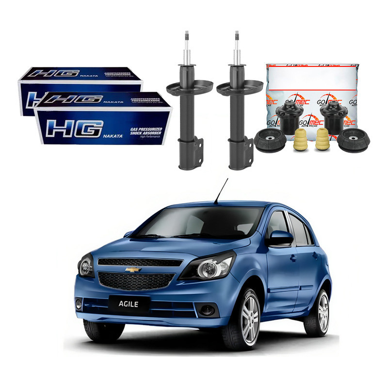 Kit Amortecedor Dianteiro, Agile 1.4 2009 A 2013