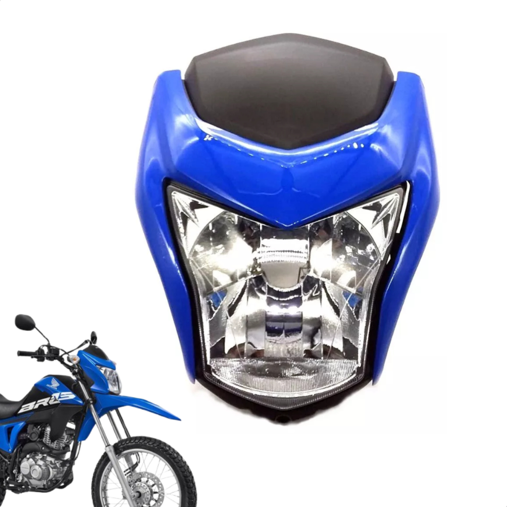 Frente Farol Para Honda Bros 160 Original Plasmoto 2016