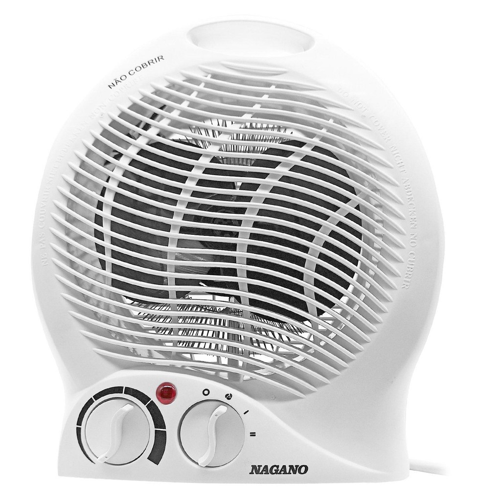 Ventilador Aquecedor Elétrico de Ambiente 1500w 2 em 1 - 220v