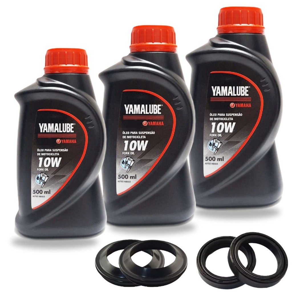 Kit Óleo da Bengala Yamalube Xt 660r 2005-2018 + Retentores e Guarda Pó