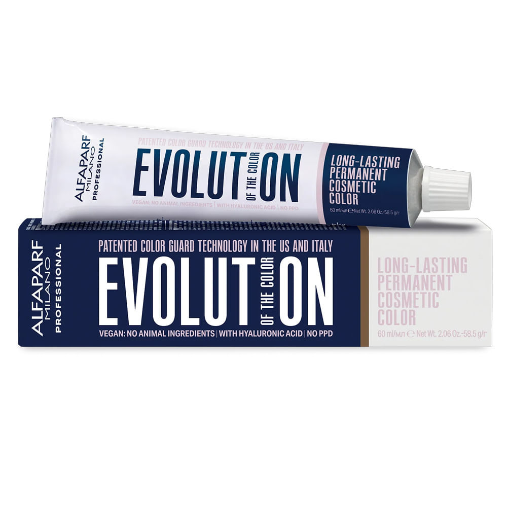 Tintura Creme Alfaparf Evolution Louro Médio Cinza 7.1