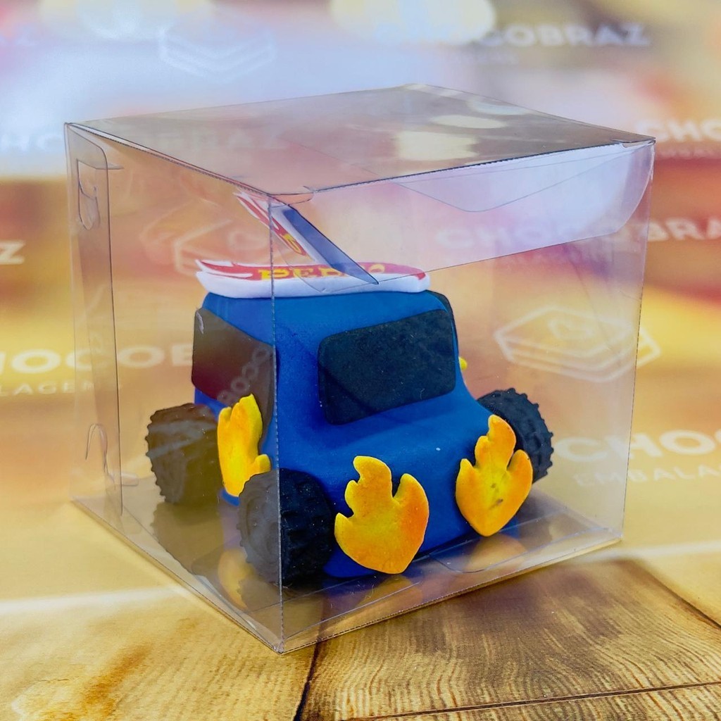 10~50 CAIXA CUBO  ACETATO 8X8X8 ID5241 (IDEIA) ESSENCIAL (CHOCO)