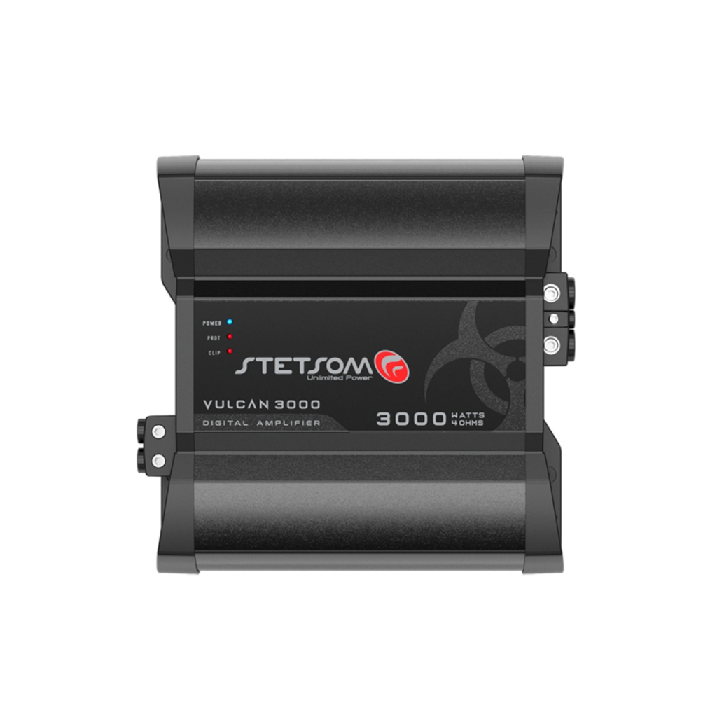 Módulo Amplificador Digital Stetsom Vulcan 3000 1 Canal 3000W RMS 4 Ohms