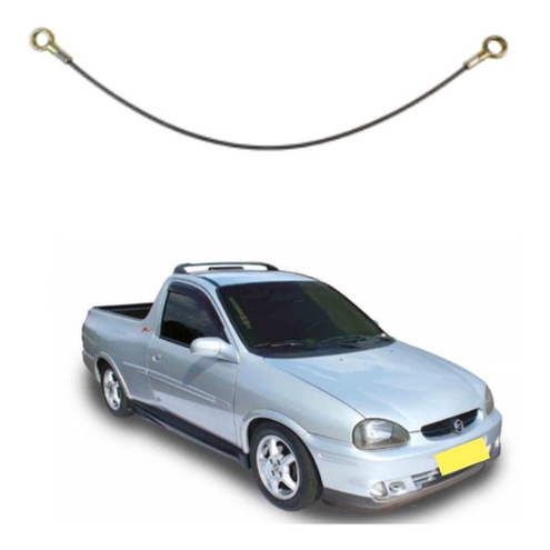 Cabo Cacamba Corsa Pick Up 95/03 42,5cm Tampa Traseira