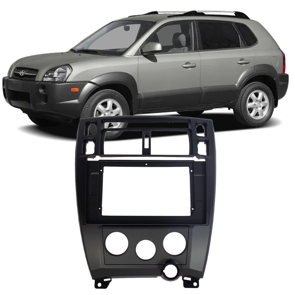 Moldura Multimidia 10.1 Polegadas Hyundai Tucson 2006 A 13