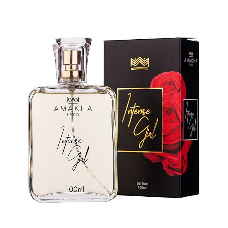 Deo Colônia Feminino Intense Girl 100ml - Amakha Paris