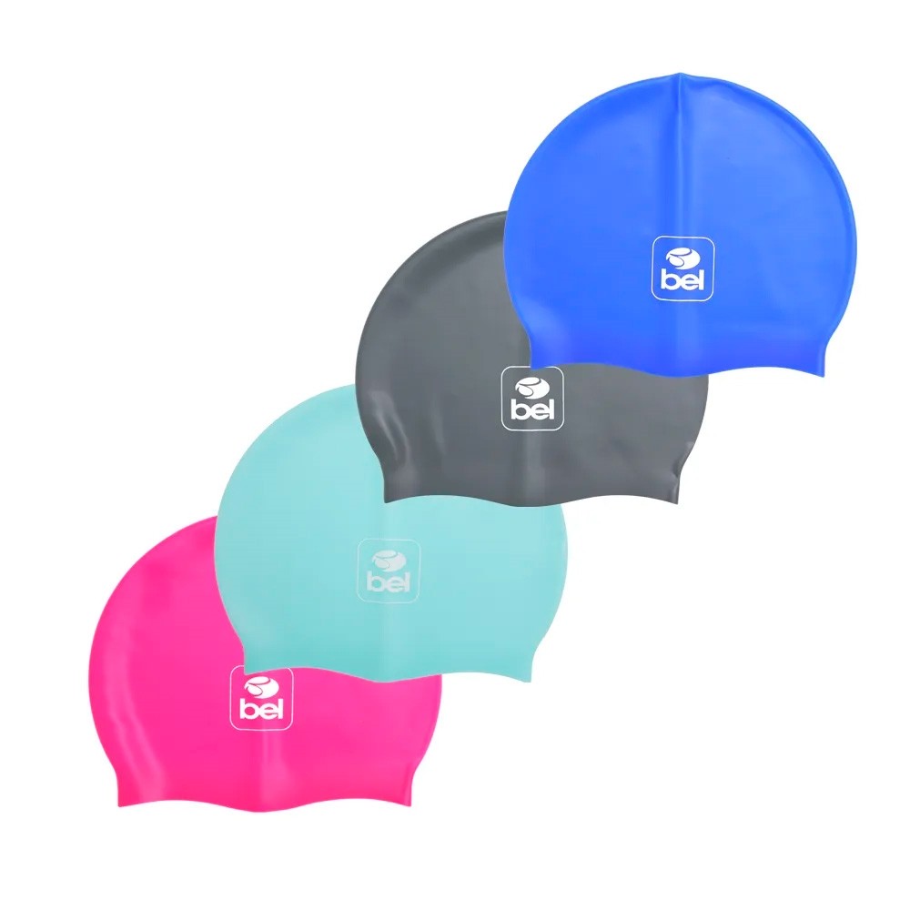 Touca de Natação Silicone Cor Sortida - Bel