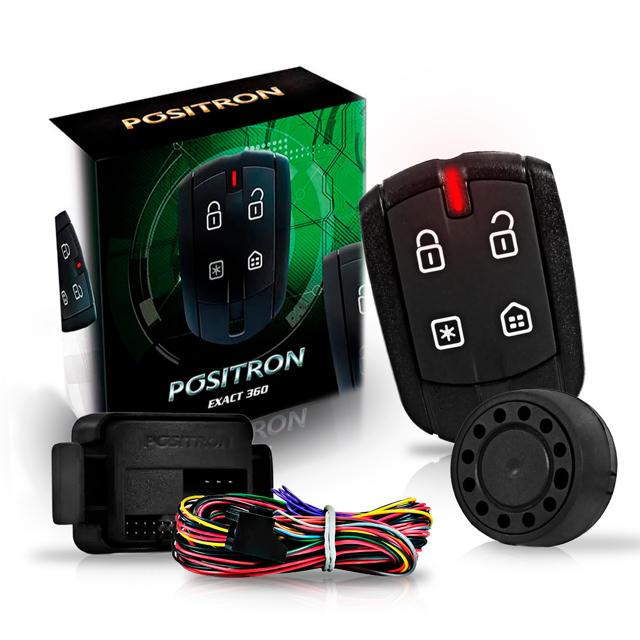 Alarme Carro Pósitron Ex 360 Exact Universal Automotivo