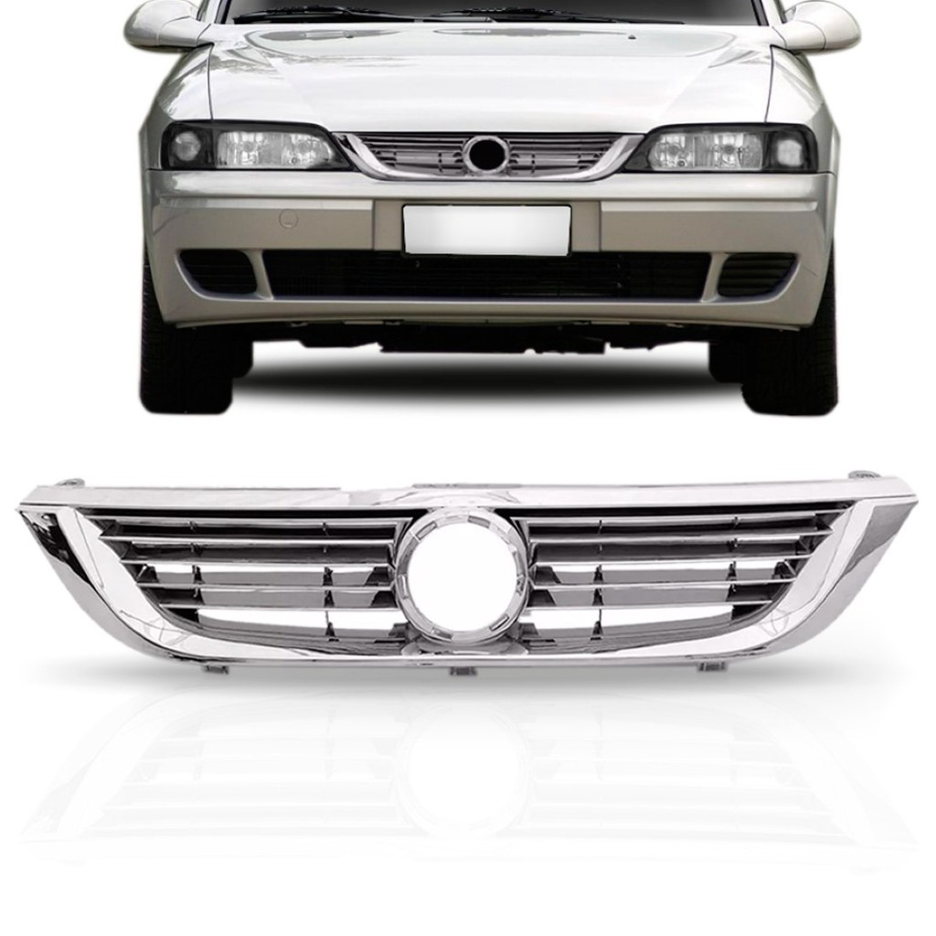 Grade Vectra Cromada Tunning 1997 A 2004