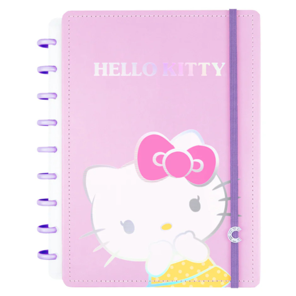 Caderno Inteligente A5 Hello Kitty Rosa 15x22cm 80 Folhas - 1 Unidade