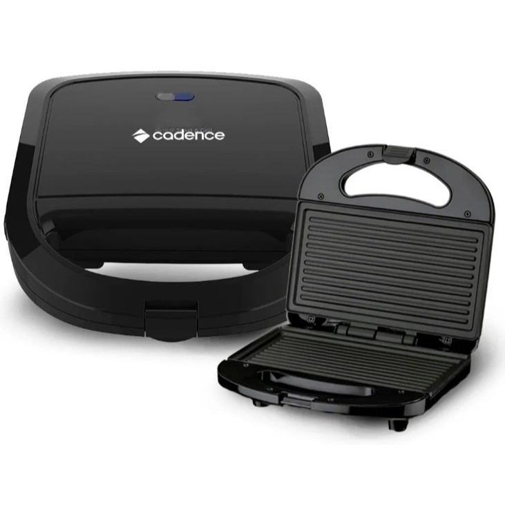 Sanduicheira Elétrica Toast & Grill San260 750w Preta Cadence