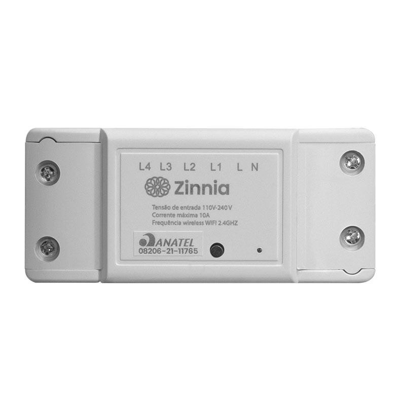 Acionador Smart Zinnia, 10A, Branco, ZNS-ASZ-WH01