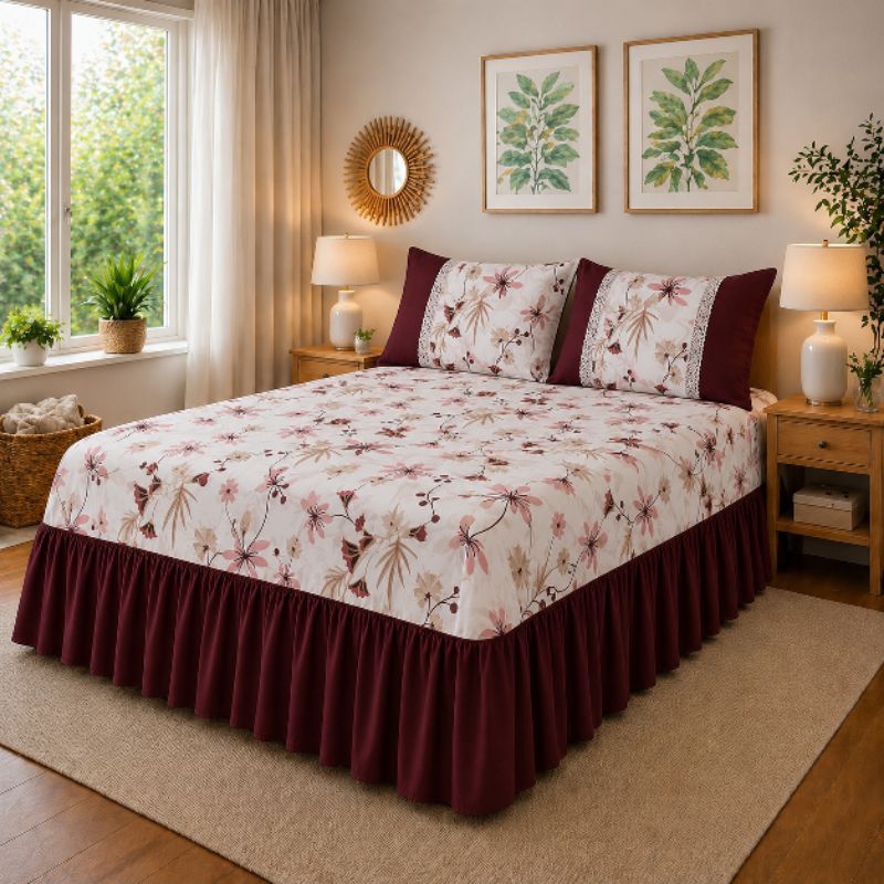 COLCHA CASAL OXFORD ESTAMAPDO COM BARRA LISA