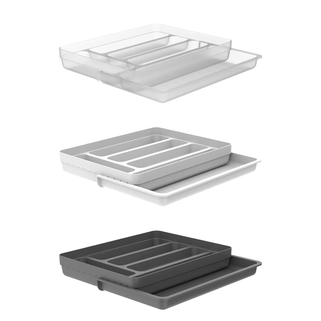 Organizador de Talheres com Extensor Porta Talher Gaveta Logic OL650 - Ou