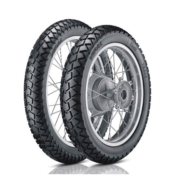 Par Pneu Vipal 90/90-19 e 110/90-17 TR300 Bros XRE190 Crosser SHI175 NK150