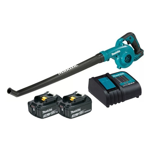Soprador de Folhas Makita 18V DUB186 C/ 2 Baterias e Carregador Bivolt