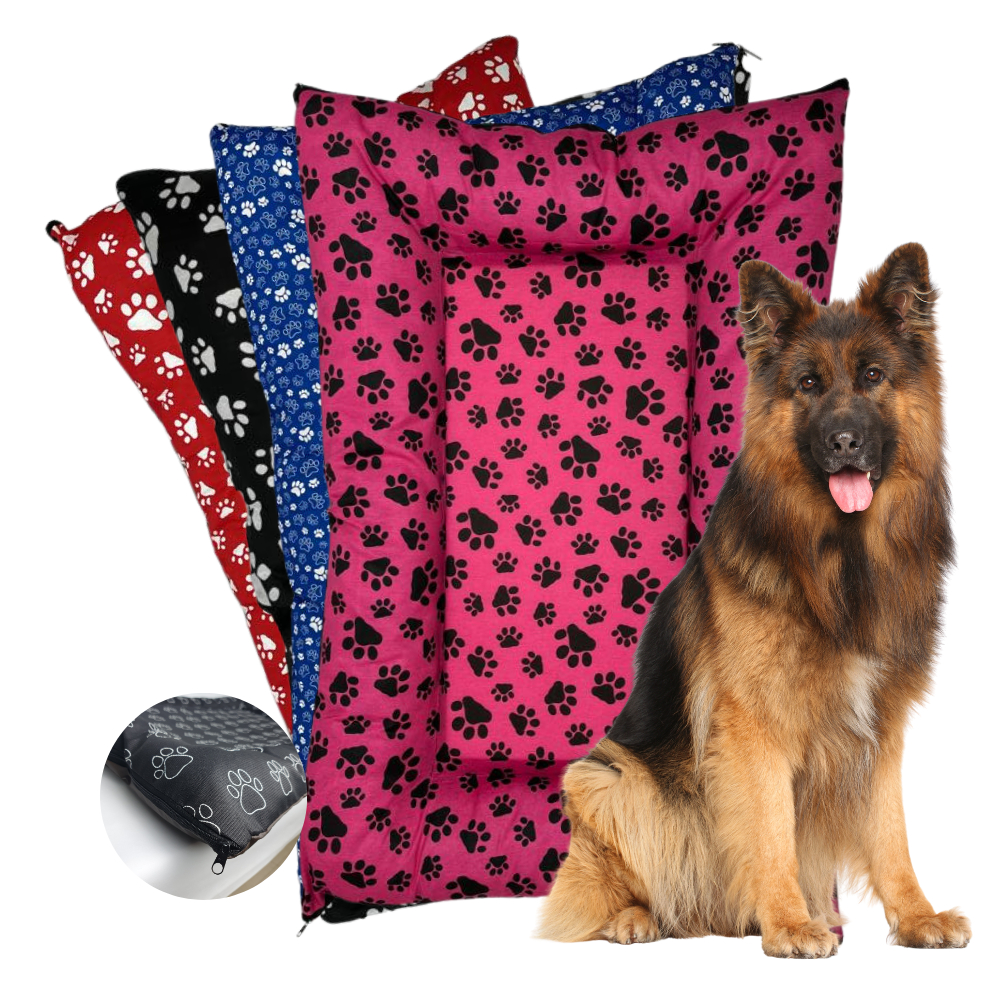 Colchonete Gigante 118 x 84 cm Com Zíper para Cachorro ou Gato Caminha Pet Grande