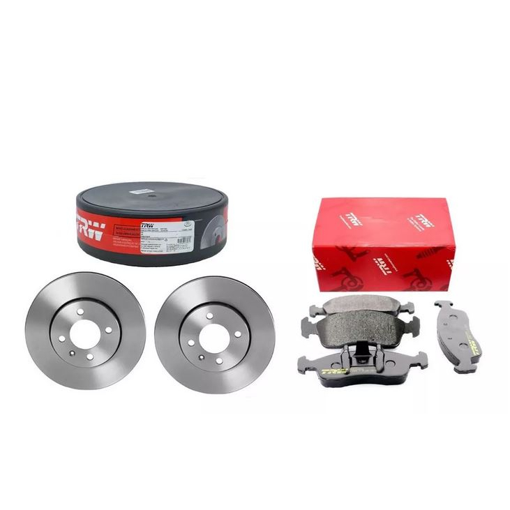 Kit Disco E Pastilha Freio GRAND SIENA 1.0 2013 2014 2015 2016 2017 2018 2019 2020 Original Trw