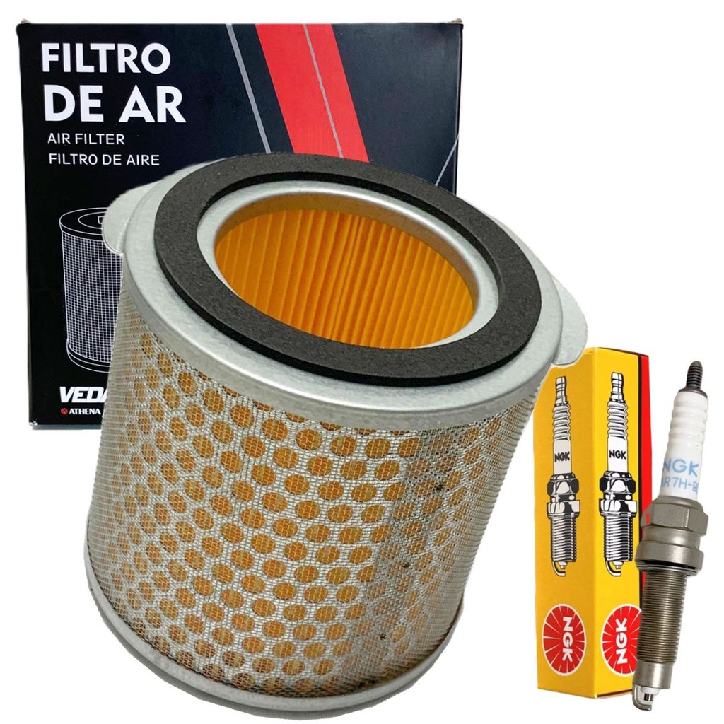 Filtro de Ar e Vela Ngk Xre 300 / Xre 300 Sahara Abs