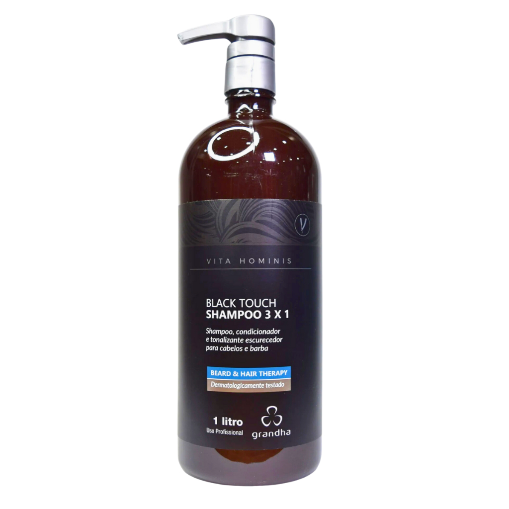 GRANDHA SHAMPOO ESCURECEDOR TONALIZANTE PROGRESSIVO VITA HOMINIS 1 LITRO