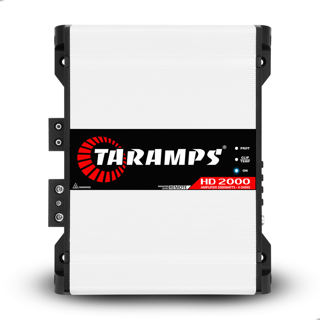 Módulo Taramps HD2000 2000W RMS 4 Ohms Classe D com Crossover HPF/LPF e Resposta 10Hz-20KHz para Subwoofer