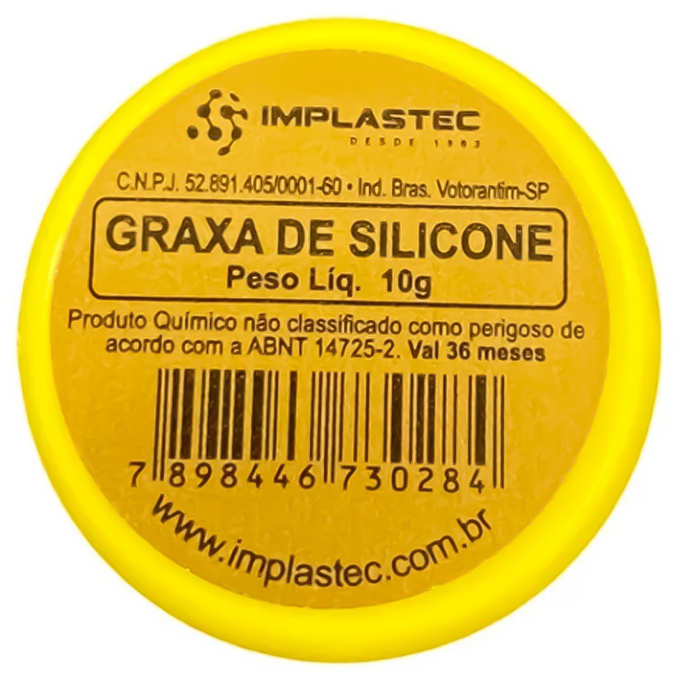 Graxa De Silicone Térmica 10g Para Circuitos Elétricos Implastec