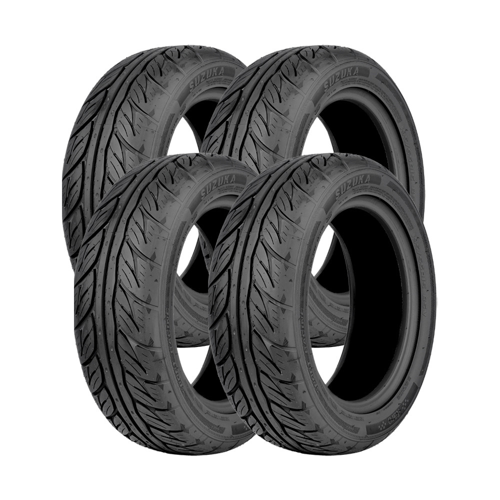 Jogo 4 Pneus Itaro Aro 15 Suzuka 195/55R15 85V Semi Slick