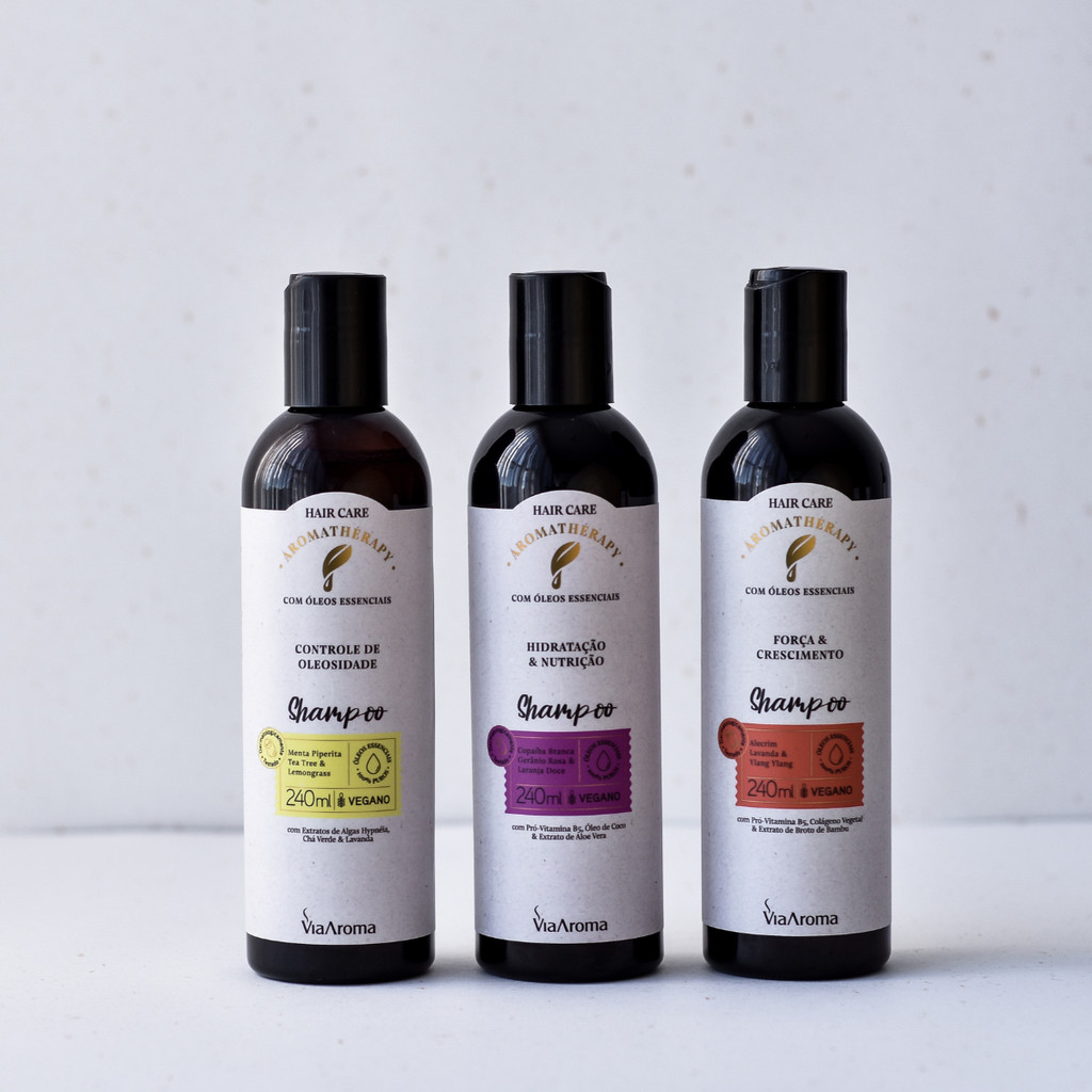 Shampoo Aromatherapy Via Aroma - 240ml