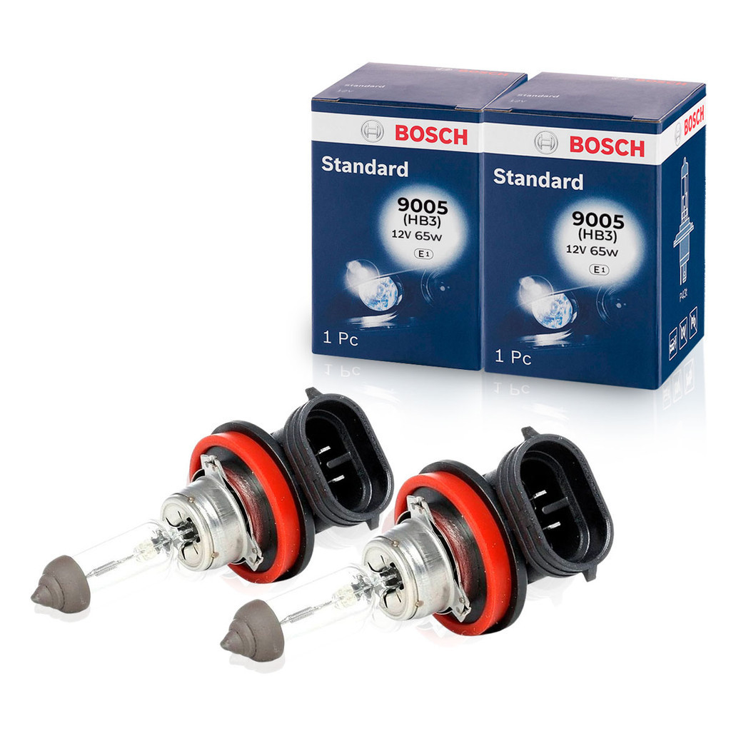2x Farol Dianteiro Hb3 ( 9005 ) 12V 65w 65 watts ( P20d ) Halógena Para Carro Lâmpada Automotiva