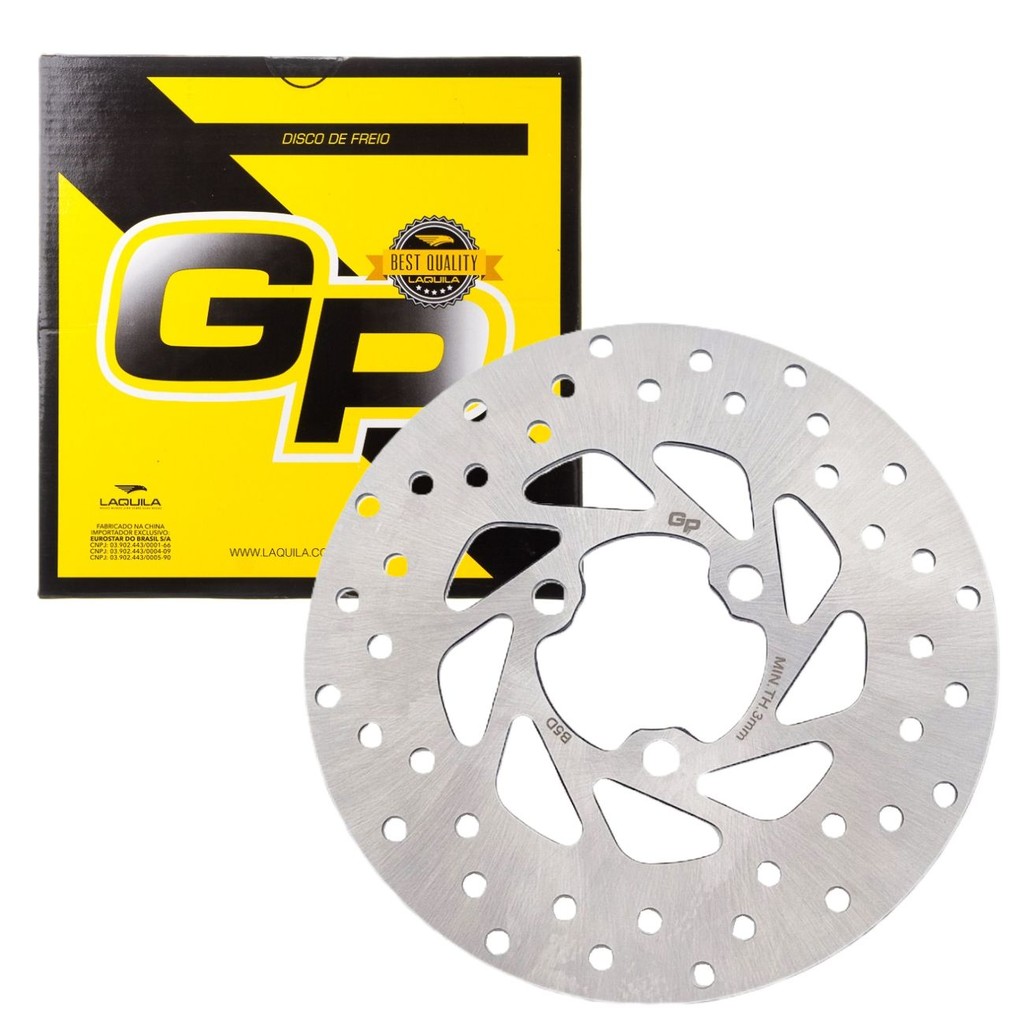Disco de Freio Dianteiro P/ Yamaha Fluo 125 2022-2025 Gp7