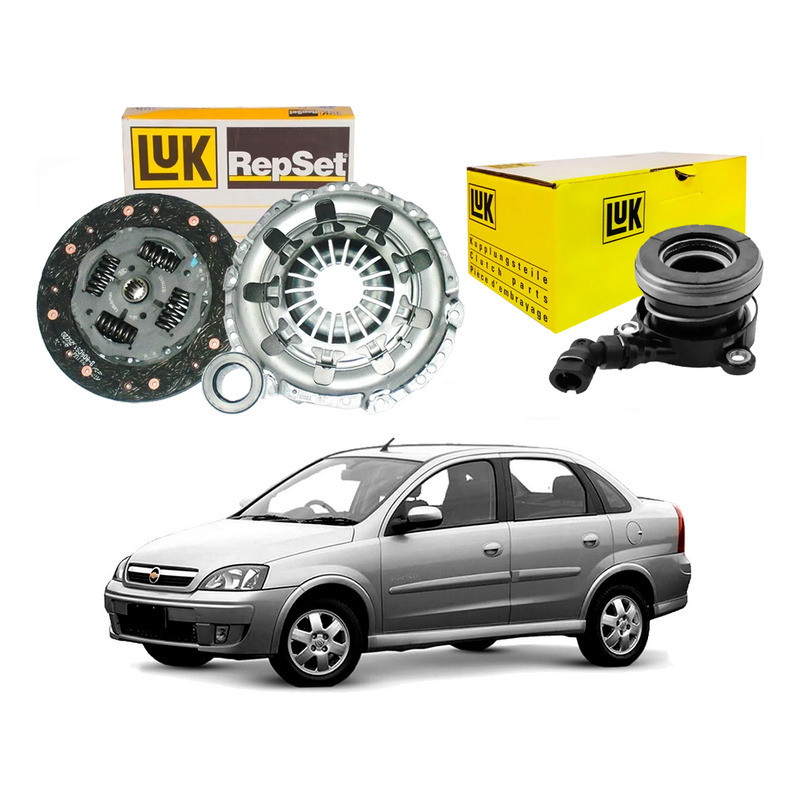 Kit Embreagem Luk Atuador Corsa Novo Sedan 1.0 2002 A 2012