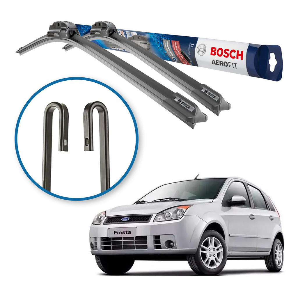 Palheta Limpador Parabrisa Original Bosch Ford Fiesta 2005 a 2010