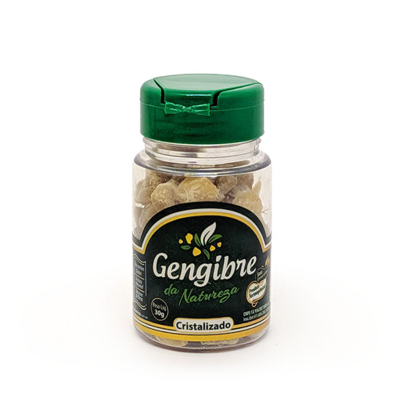 Bala Gengibre Cristalizado