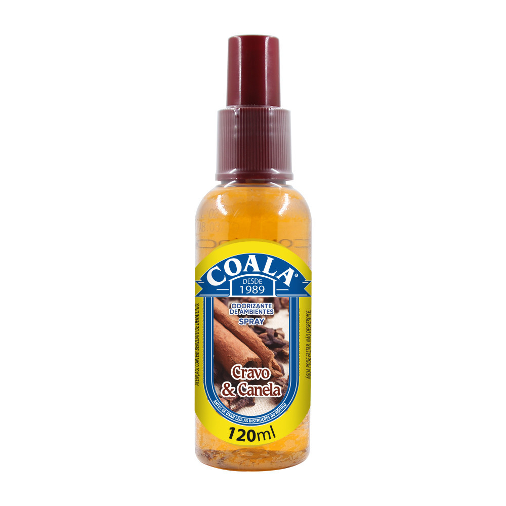 Coala Odorizante Spray Cravo e Canela 120ml