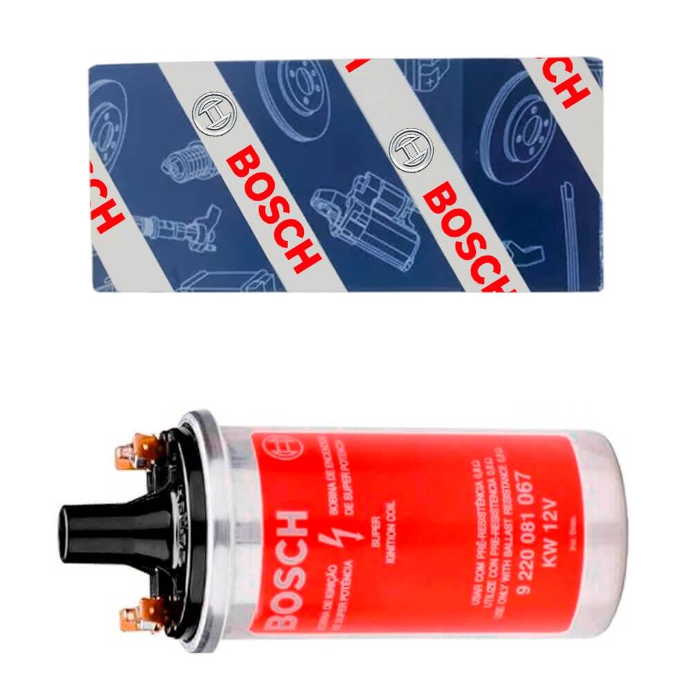 Bobina Ignição Volkswagen Fusca 1300 1600 81 A 86 Bosch