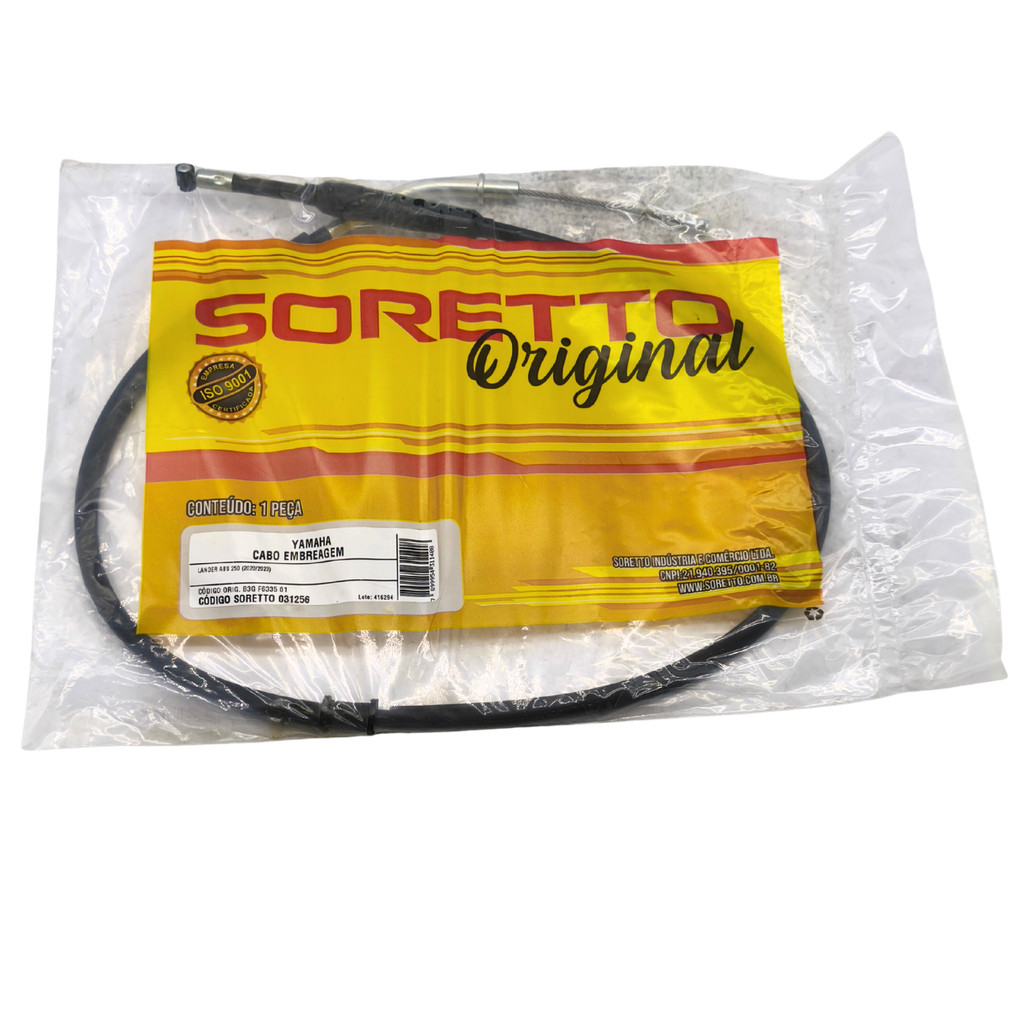 Cabo De Embreagem Yamaha Lander ABS 2020 a 2023 Original Soretto