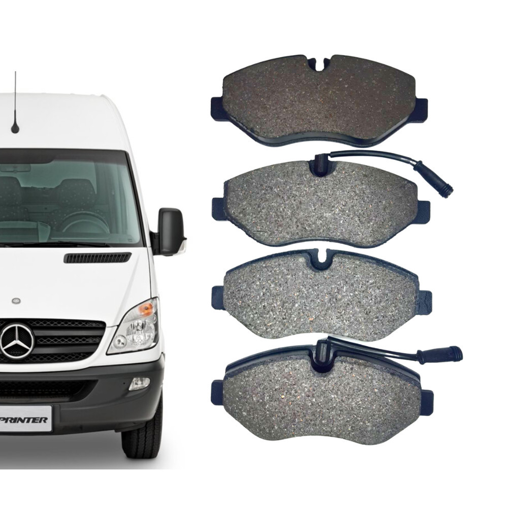 Pastilha de Freio Dianteiro Sprinter 415 2012 2013 2014 2015 2016 2017 2018 Com Sensor