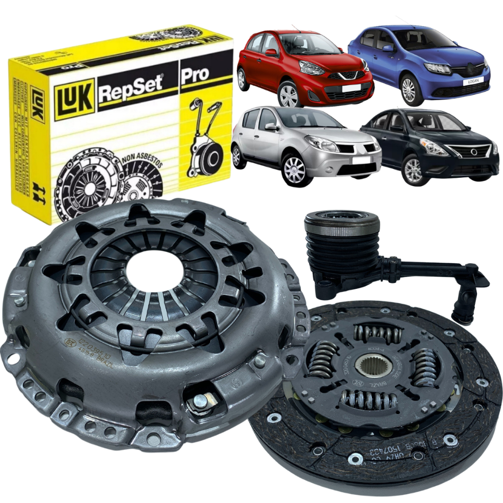 Kit Embreagem + Atuador March Original Luk Versa 1.6 16v