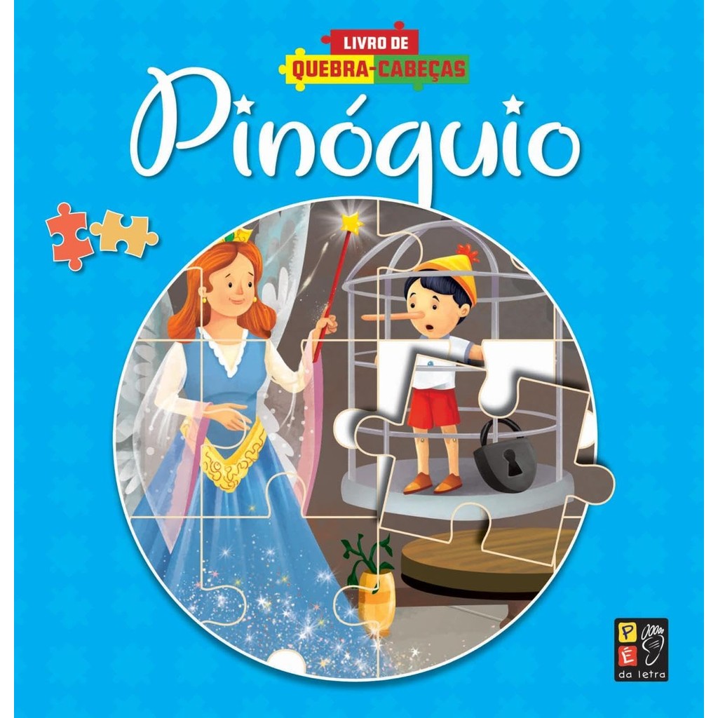 Livro de Quebra-cabeças - Pinóquio
