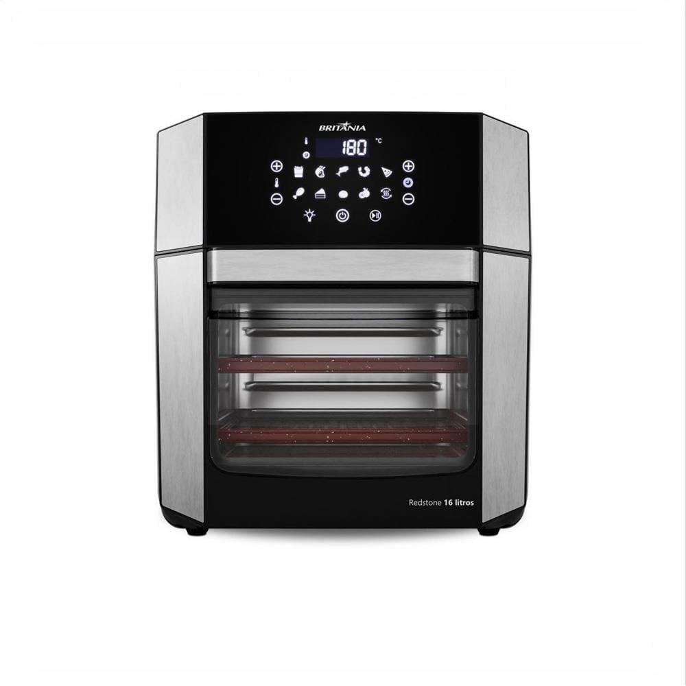 Fritadeira Elétrica Air Fryer Oven BAF16A 4 em 1 Sem Óleo com Tecnologia Air Flow 1900W Britânia