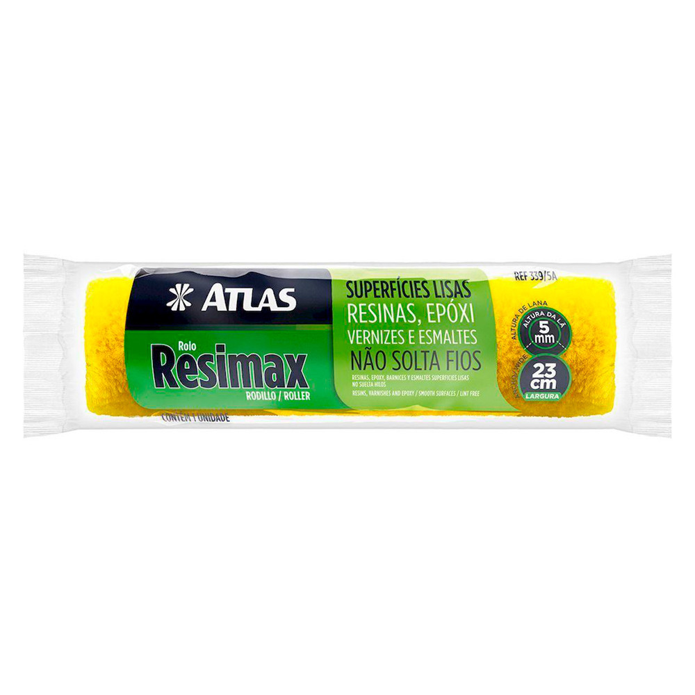 Rolo Lã Sintética Resimax Sem Cabo 23cm 339/5a Atlas