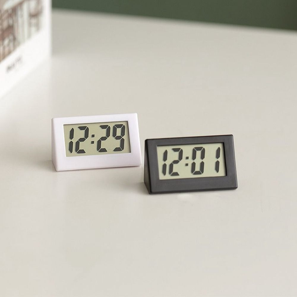 Relógio Digital De Mesa Mini Portátil Compacto Carro Idoso