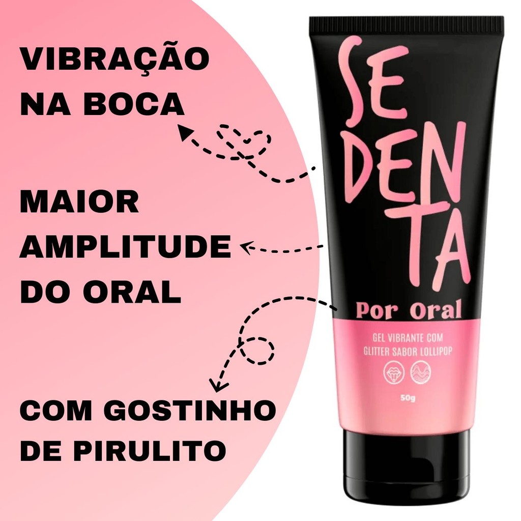 Gel Intimo Lubrificante Sedenta por Oral - 50g Pepper Blend Boquete Molhado